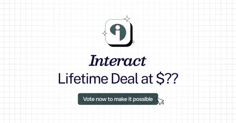Interact lifetime deal