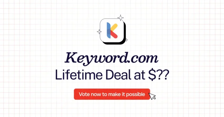 Keyword.com lifetime deal