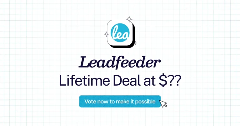 Leadfeeder lifetime deal