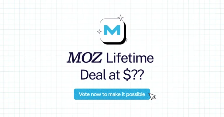 Moz lifetime deal