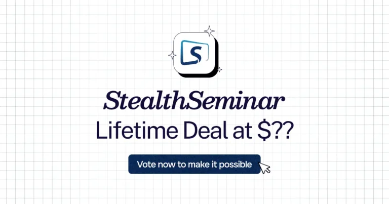 StealthSeminar lifetime deal