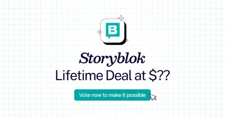 Storyblok lifetime deal