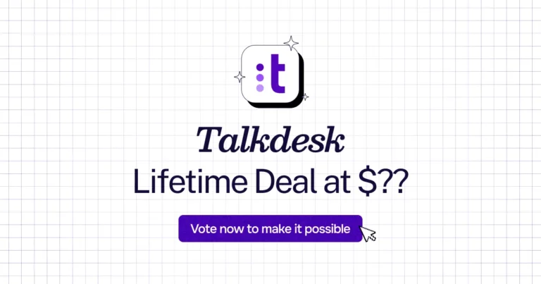 Talkdesk lifetime deal
