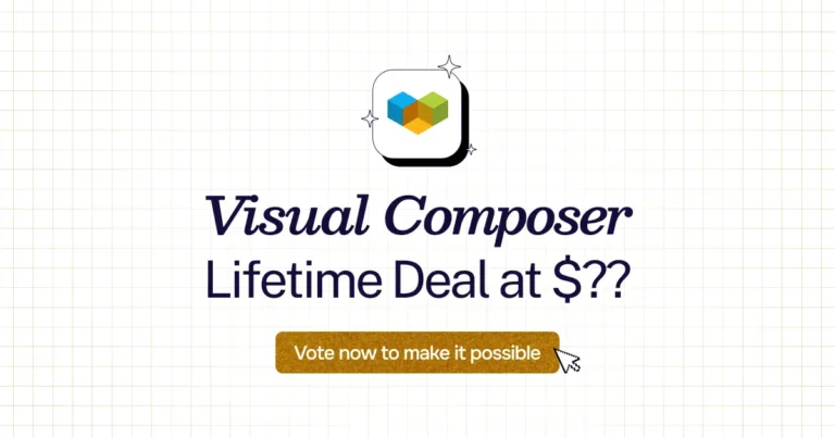 Visual Composer lifetime deal