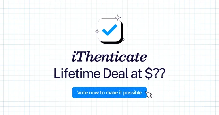 iThenticate lifetime deal