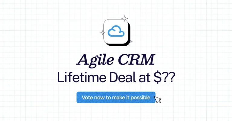 Agile CRM lifetime deal