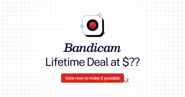 Bandicam lifetime deal