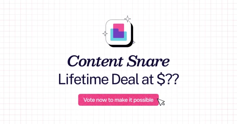 Content Snare lifetime deal