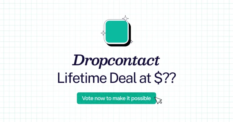 Dropcontact lifetime deal