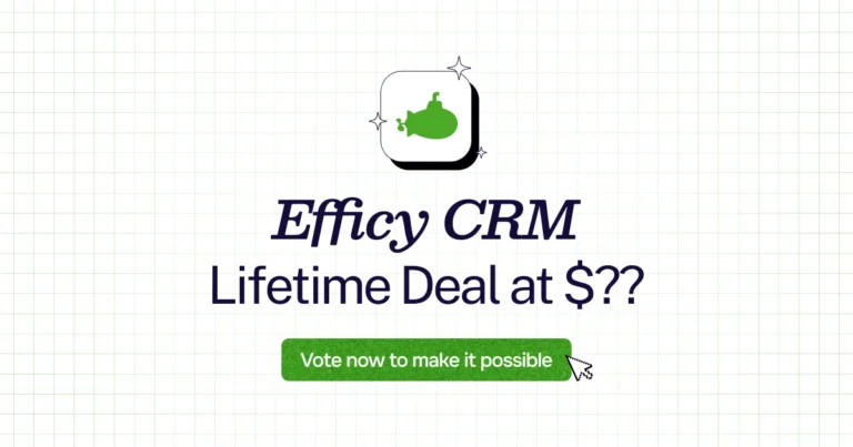 Efficy CRM lifetime deal