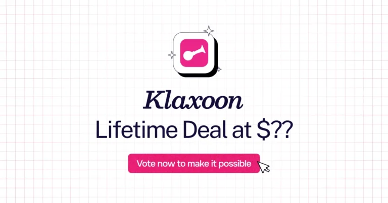 Klaxoon lifetime deal
