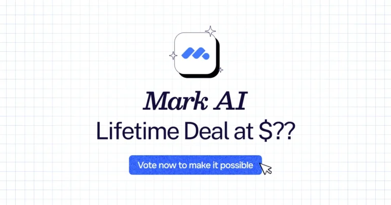 Mark AI lifetime deal