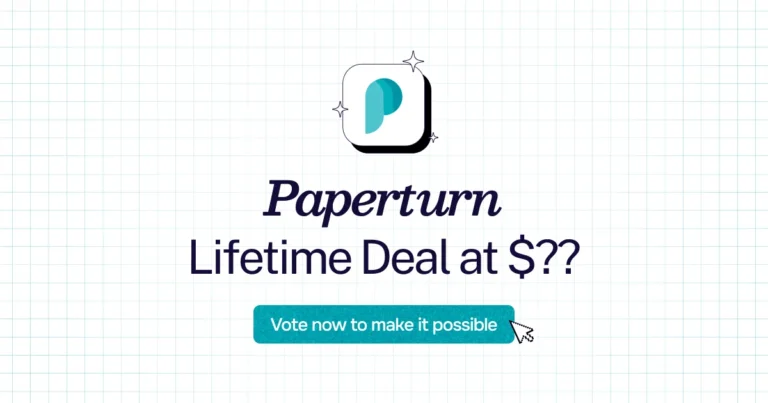 Paperturn lifetime deal