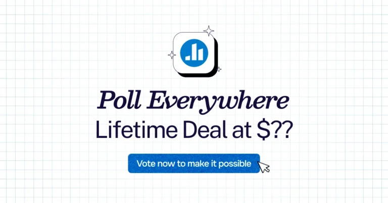 Poll Everywhere lifetime deal