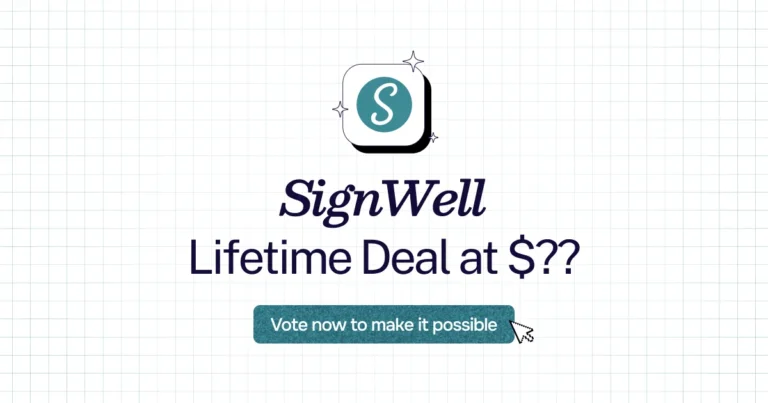 SignWell lifetime deal