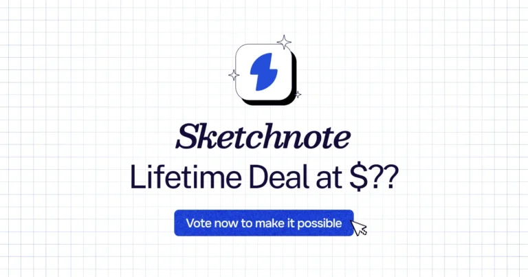 Sketchnote lifetime deal