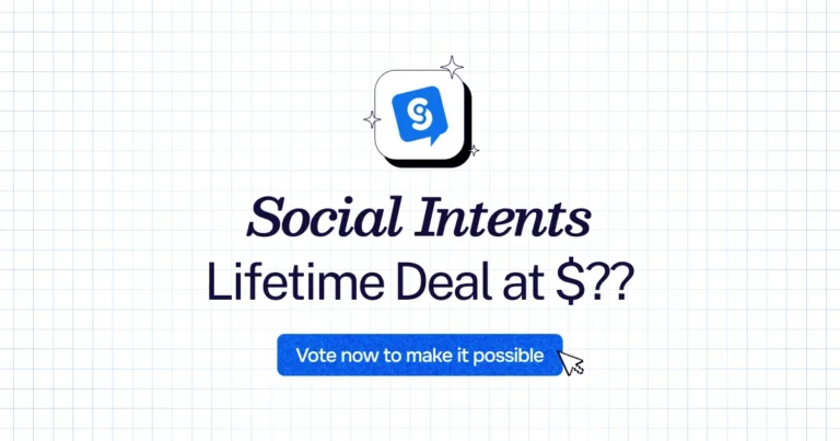 Social Intents lifetime deal