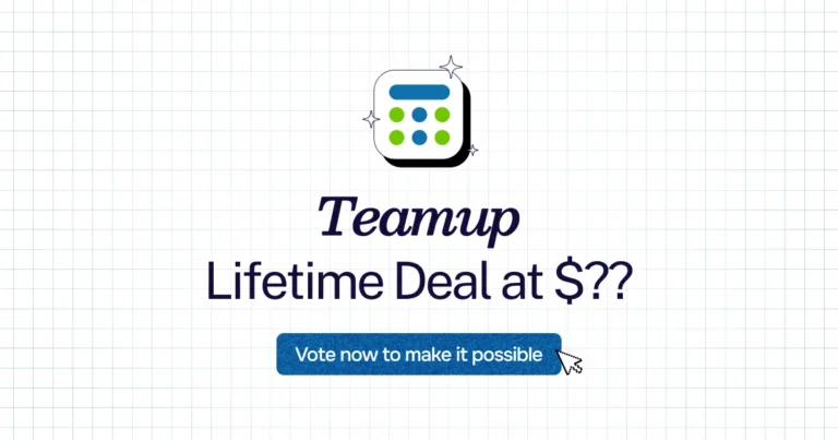 Teamup lifetime deal