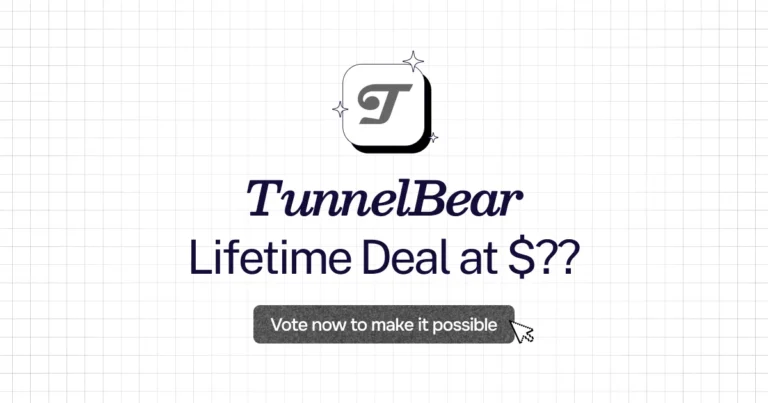 TunnelBear lifetime deal