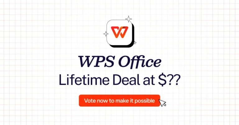 WPS Office lifetime deal