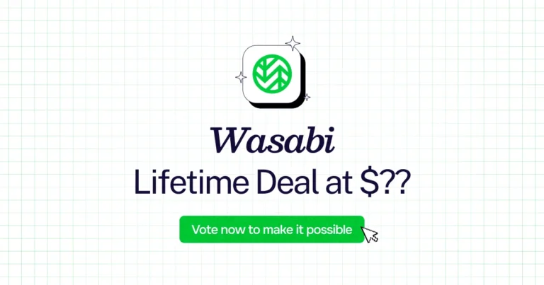 Wasabi lifetime deal