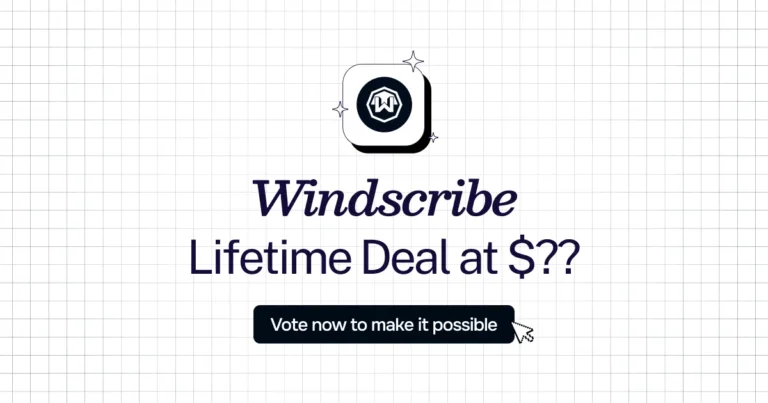 Windscribe lifetime deal