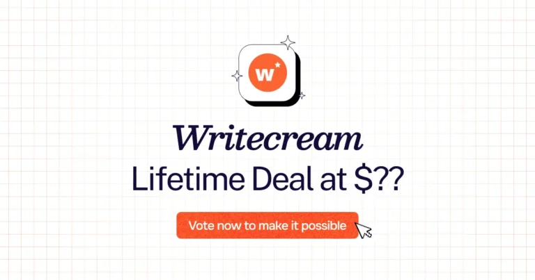 Writecream lifetime deal