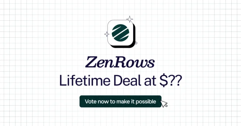 ZenRows lifetime deal