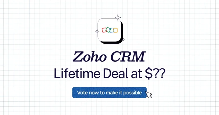 Zoho CRM lifetime deal
