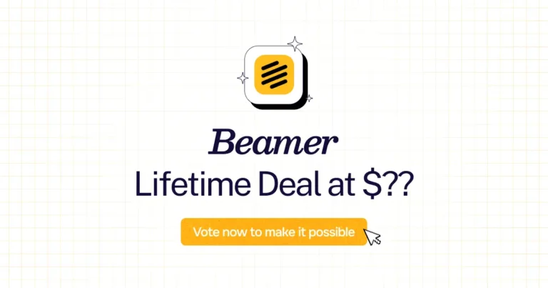 Beamer lifetime deal