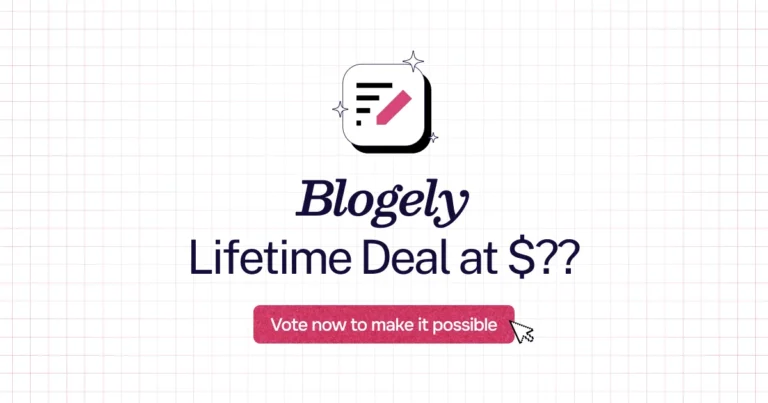 Blogely lifetime deal