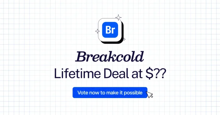 Breakcold lifetime deal