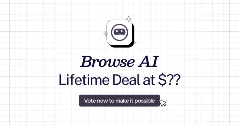 Browse AI lifetime deal