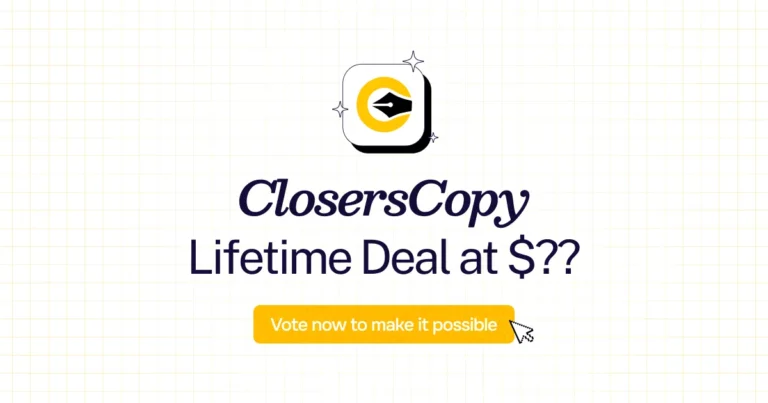 ClosersCopy lifetime deal