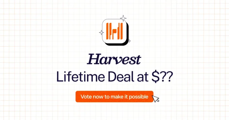 Harvest lifetime deal