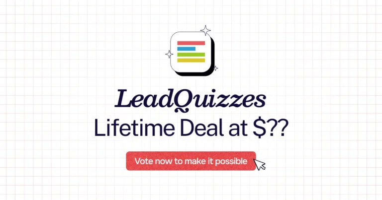LeadQuizzes lifetime deal