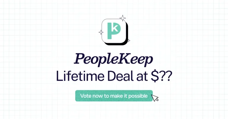 PeopleKeep lifetime deal