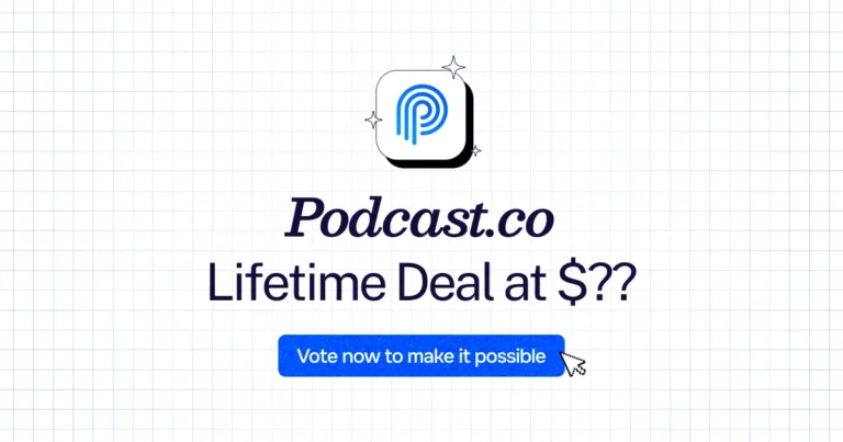 Podcast.co lifetime deal