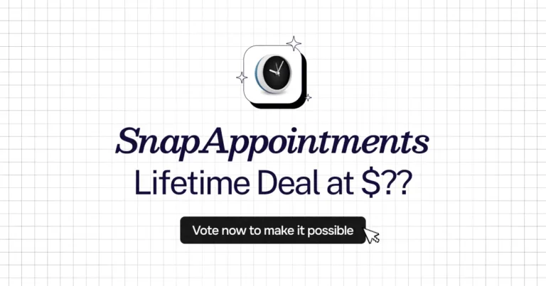 SnapAppointments lifetime deal