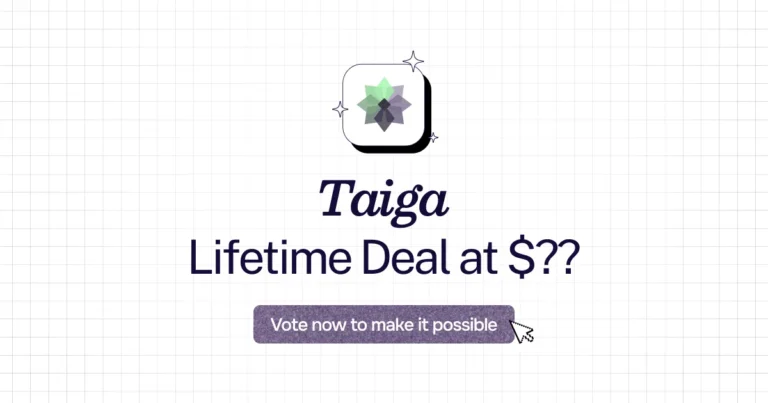Taiga lifetime deal