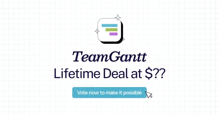 TeamGantt lifetime deal