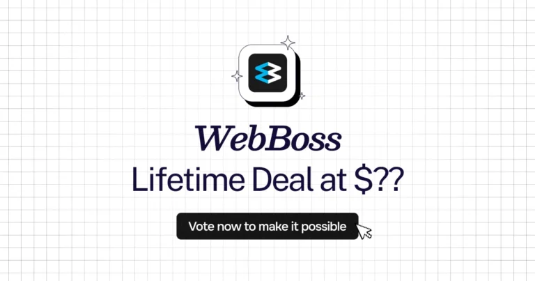 WebBoss lifetime deal