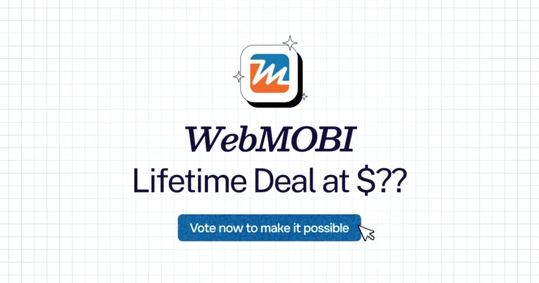 WebMOBI lifetime deal