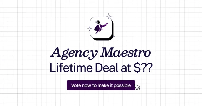 Agency Maestro lifeitme deal