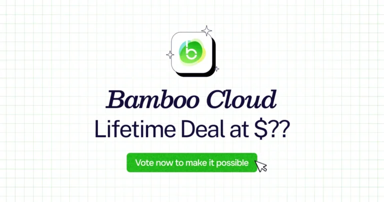 Bamboo Cloud lifetime deal