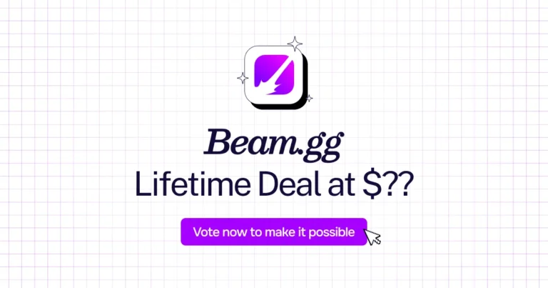 Beam.gg lifetime deal