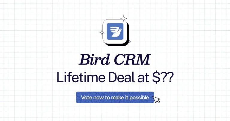 Bird CRM lifetime deal