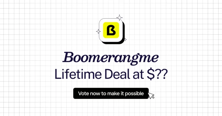 Boomerangme lifetime deal