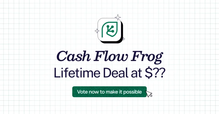 Cash Flow Frog lifetime deal