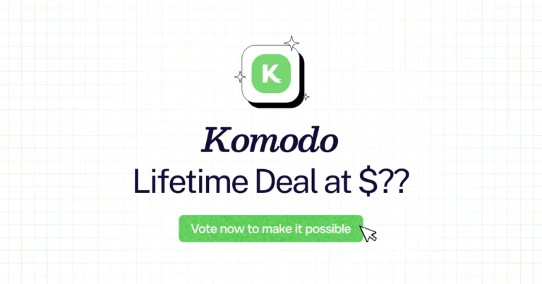 Komodo lifetime deal
